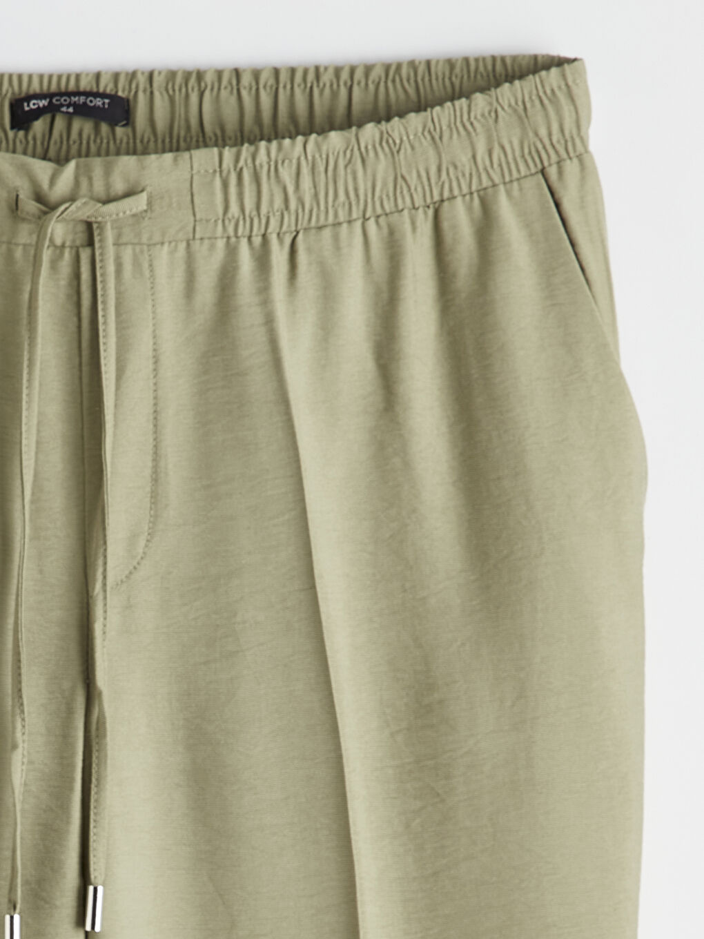 Әйелдерге арналған серпімді белдік сәбіз тәрізді пішім шалбар-4