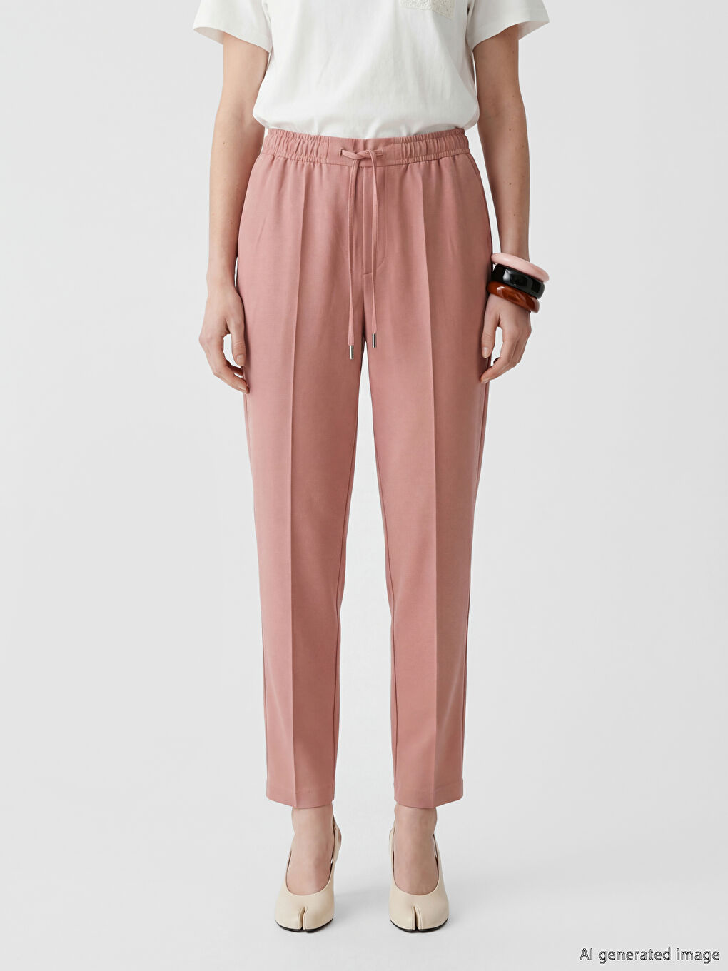 Әйелдер қызғылт Шалбар-1