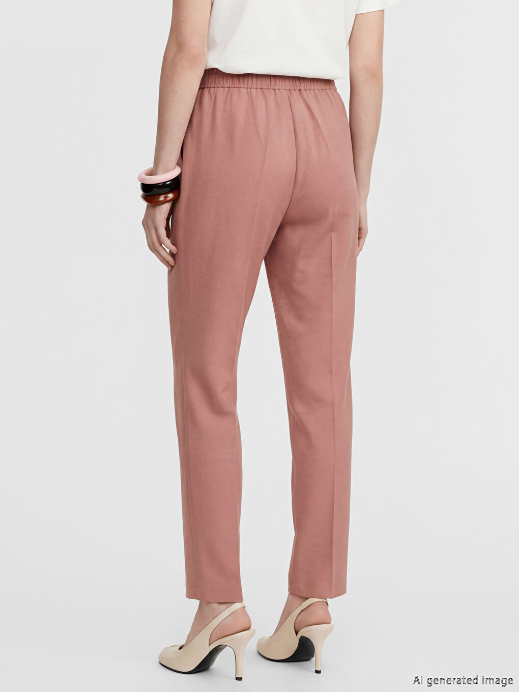 Әйелдер қызғылт Шалбар-3