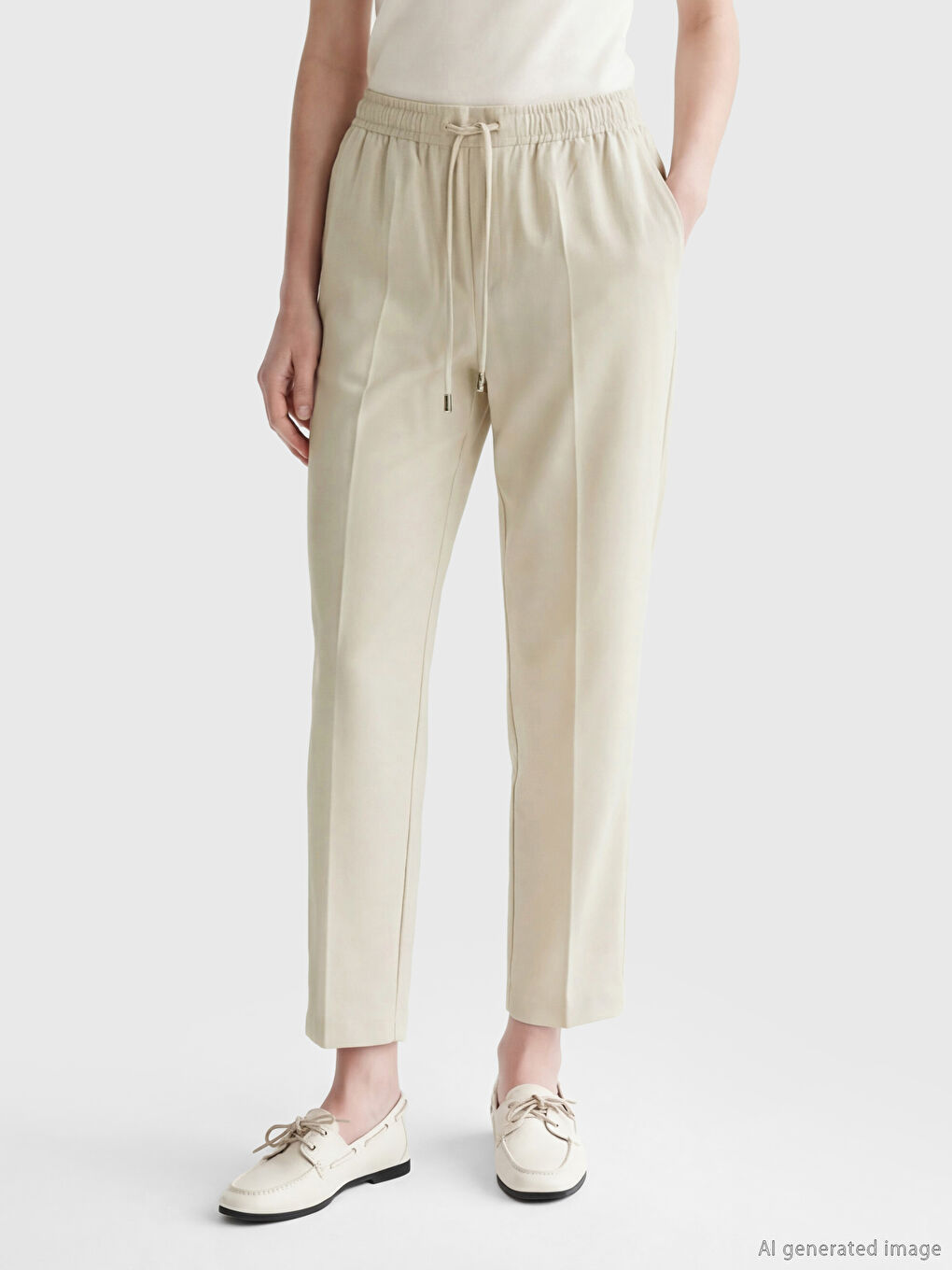 Pantaloni BEJ Femeie-1