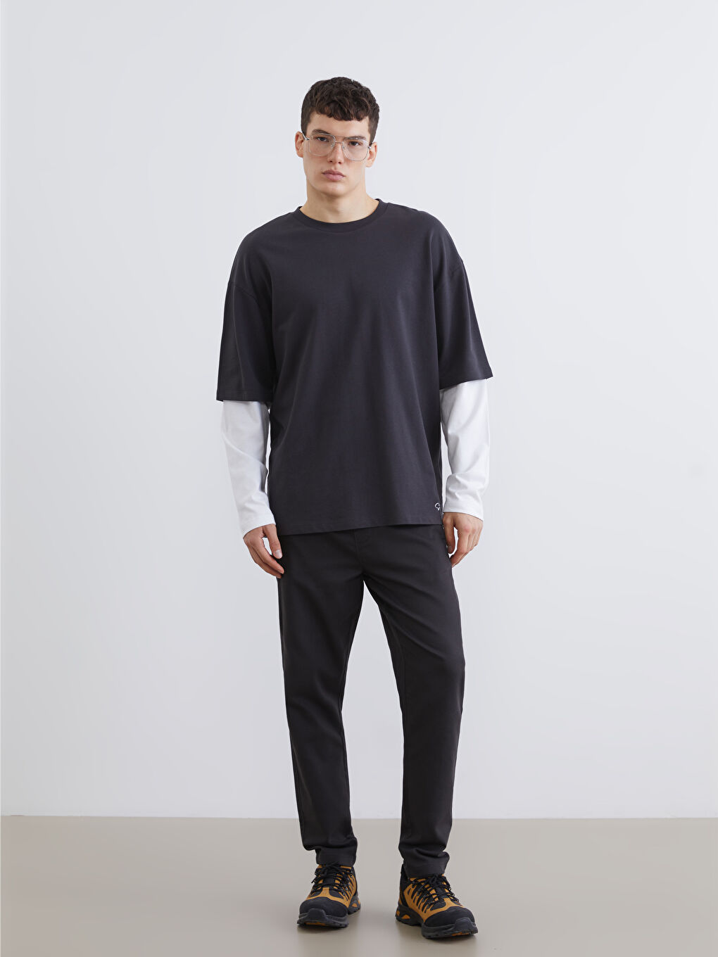 Мужские брюки слим фит