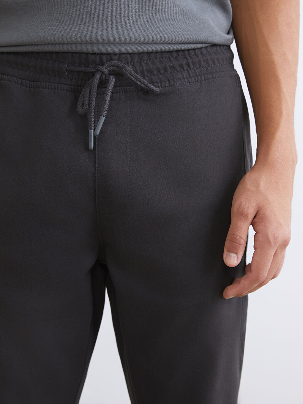 Antrasit Slim Fit Erkek Pantolon-2