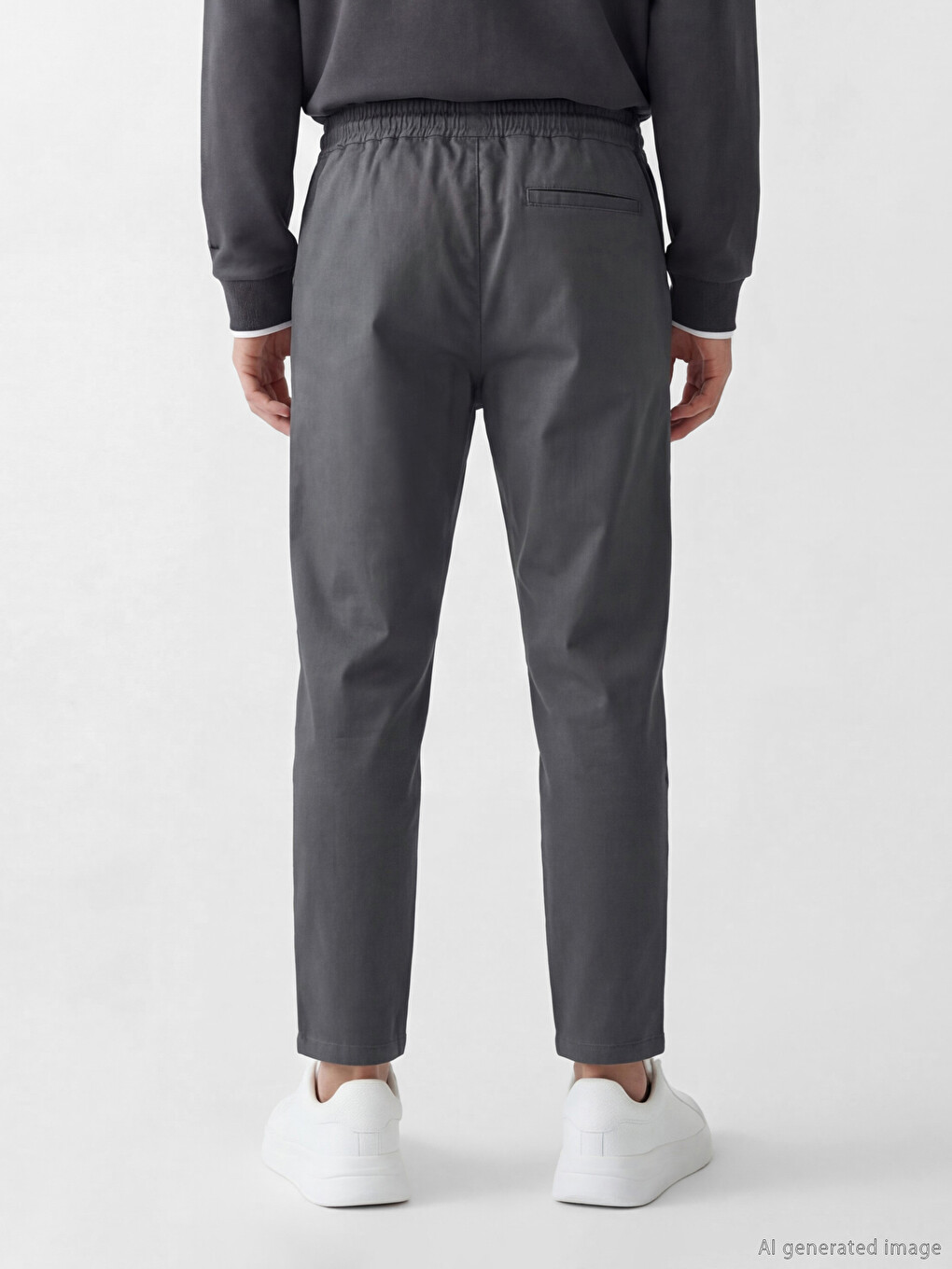Men's Slim Fit Trousers-3