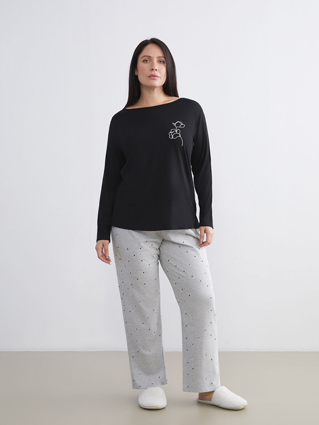 Woman GREY Pyjama Bottoms