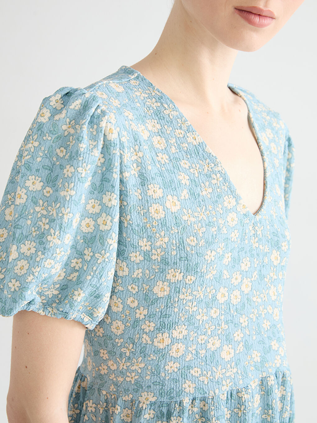 Женщины Зелёный Платье-2