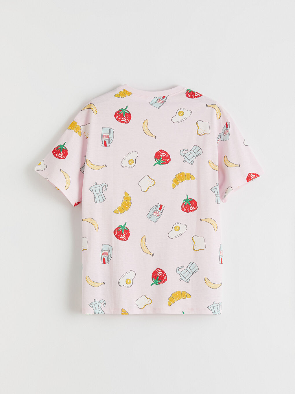 Pembe Desenli Kız Çocuk Pijama Takım-3