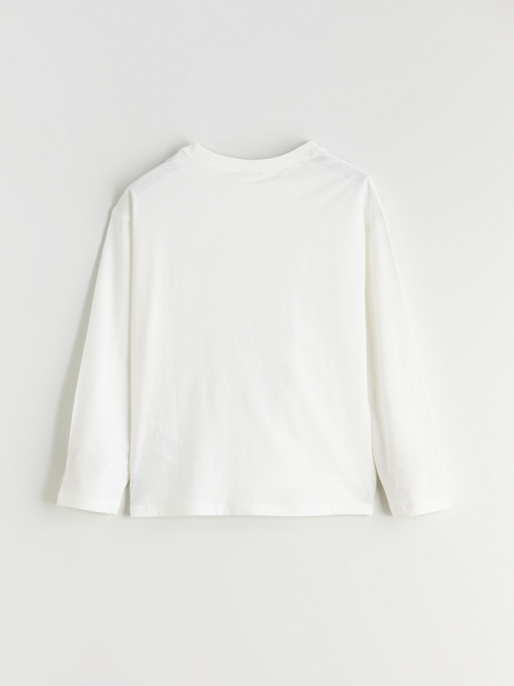 Ekru Bisiklet Yaka Kız Çocuk Pijama Takımı-3