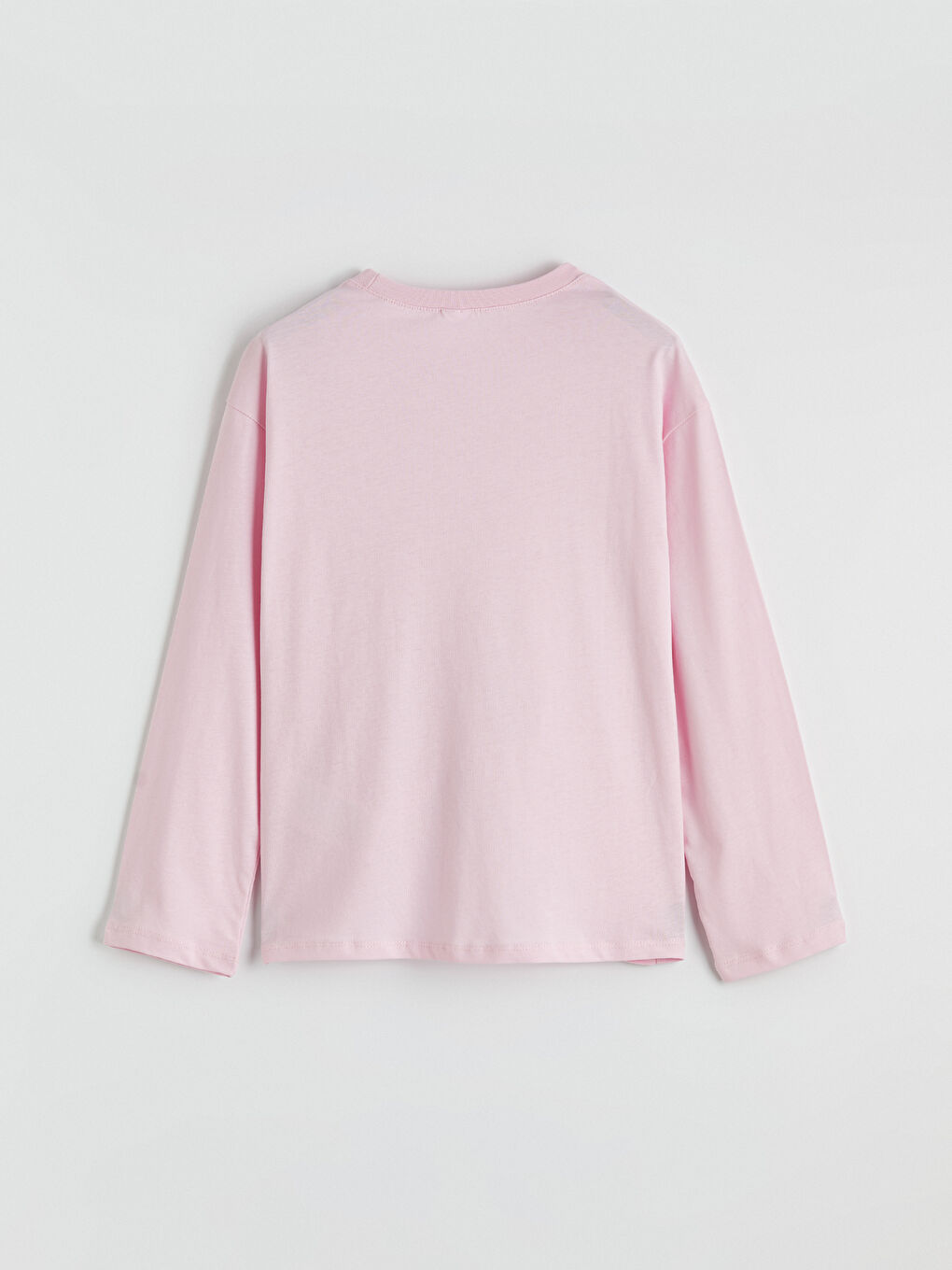 Pembe Bisiklet Yaka Baskılı Kız Çocuk Pijama Takım-3