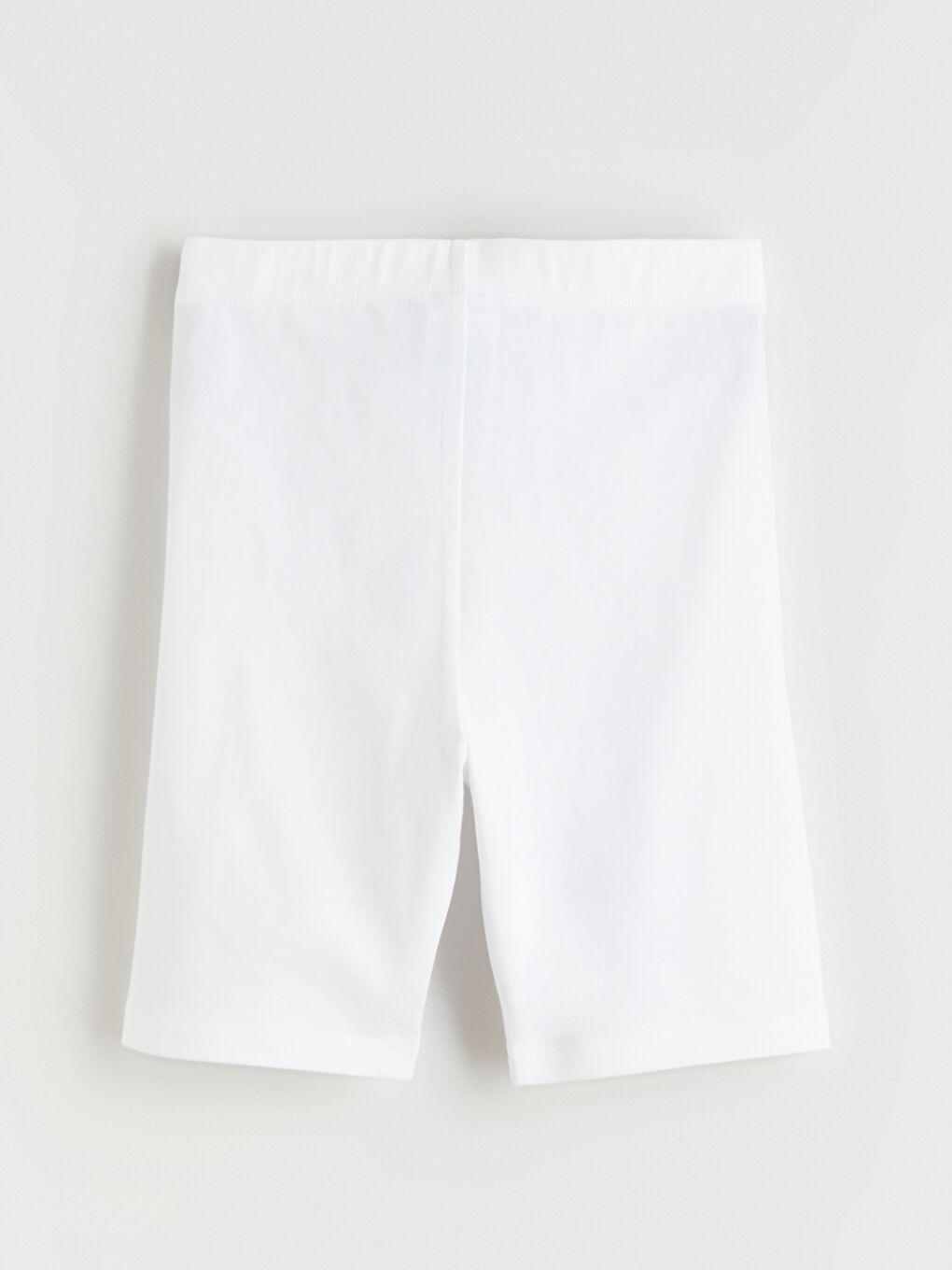 Beyaz Kız Çocuk Basic Pijama Tayt-1