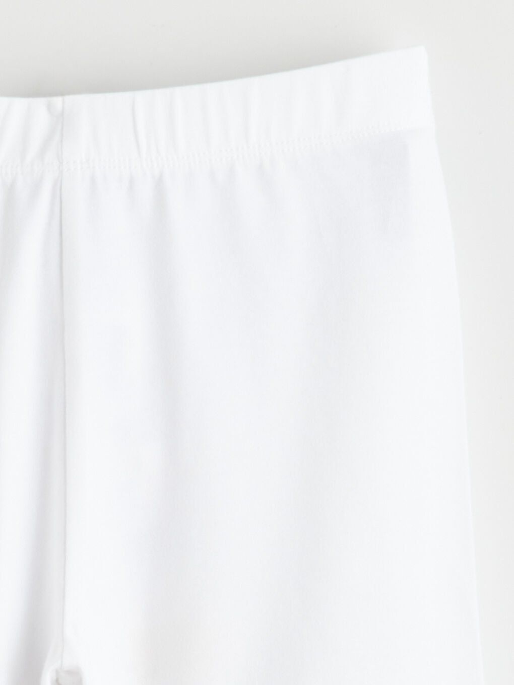 Beyaz Kız Çocuk Basic Pijama Tayt-2