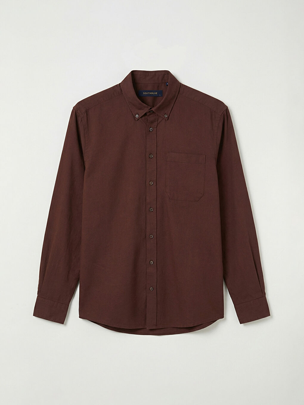 კაცის რეგულარული მორგების ოქსფორდის პერანგი-4