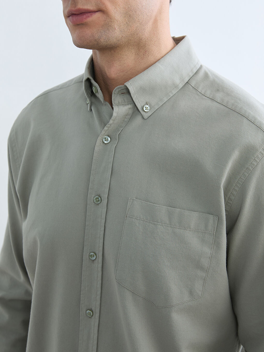 قميص أخضر رجل-2