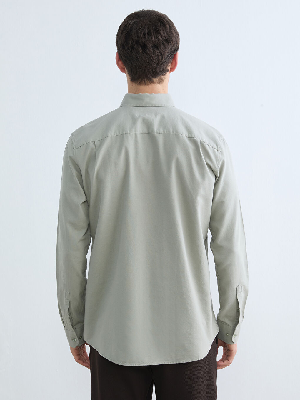 قميص أخضر رجل-3