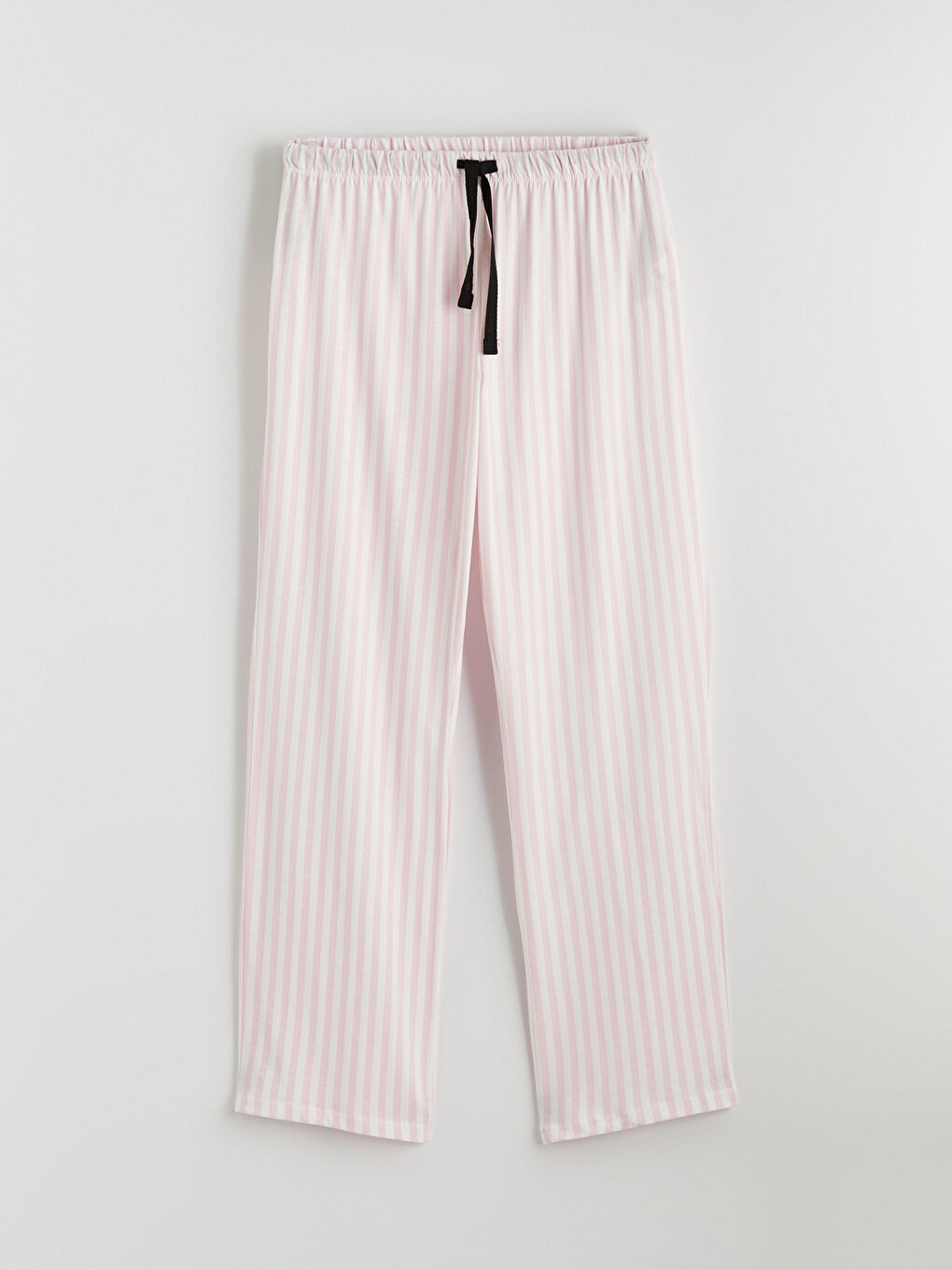 Ekru Gömlek Yaka Nakışlı Kadın Pijama Takım-3