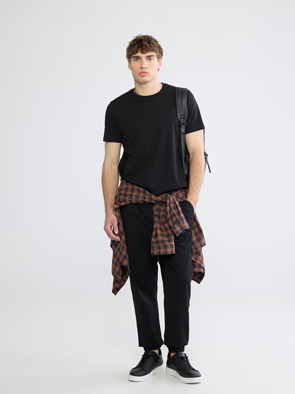 Standardni kroj Gabardine Muške Jogger Pantalone