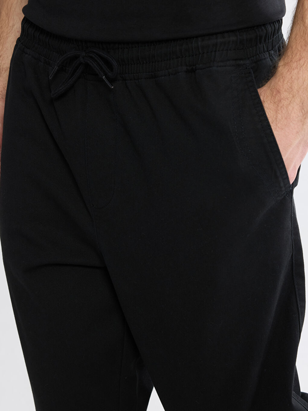Standardni kroj Gabardine Muške Jogger Pantalone-2