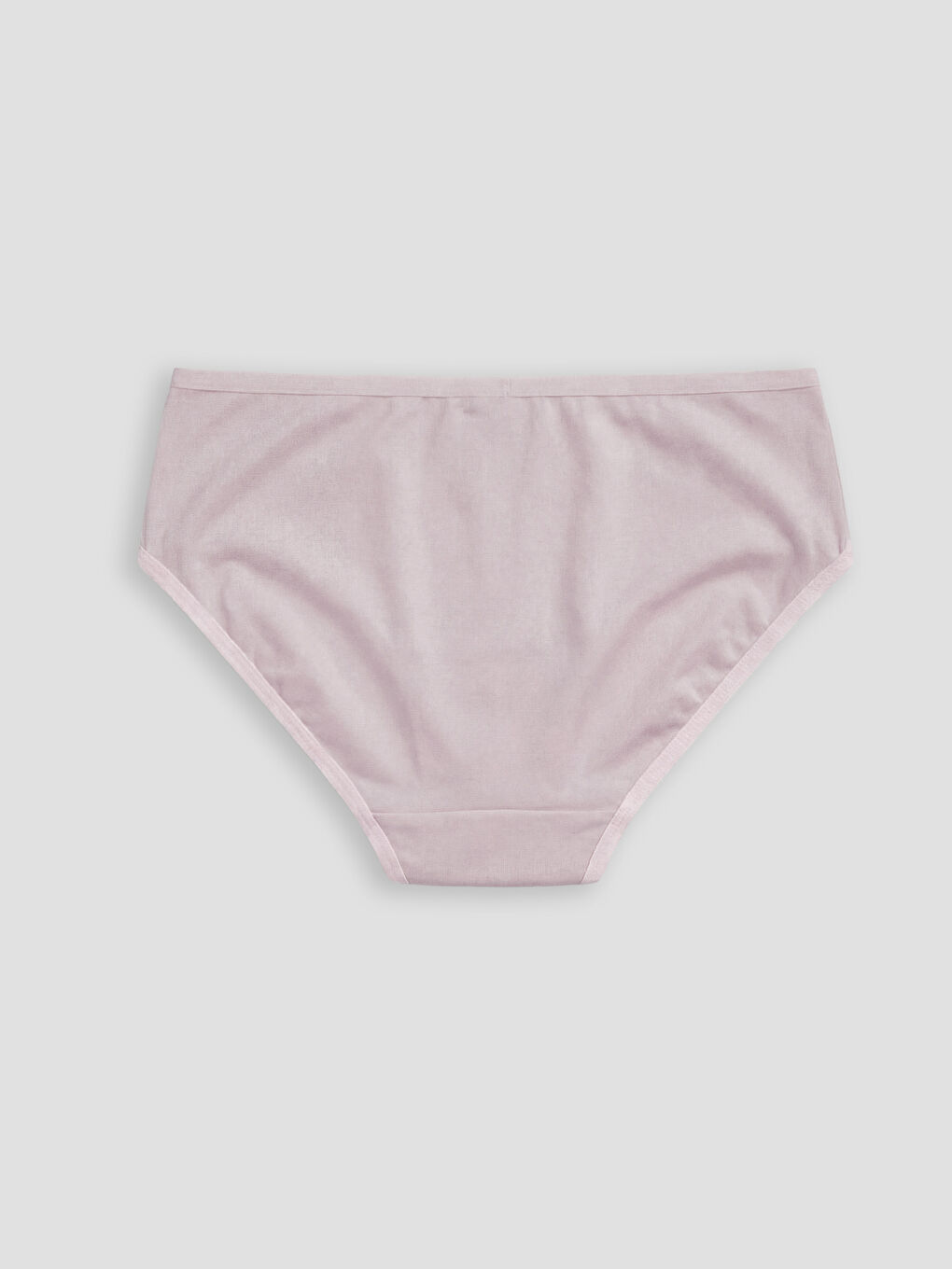 Pembe Düz Bikini Külot	-1