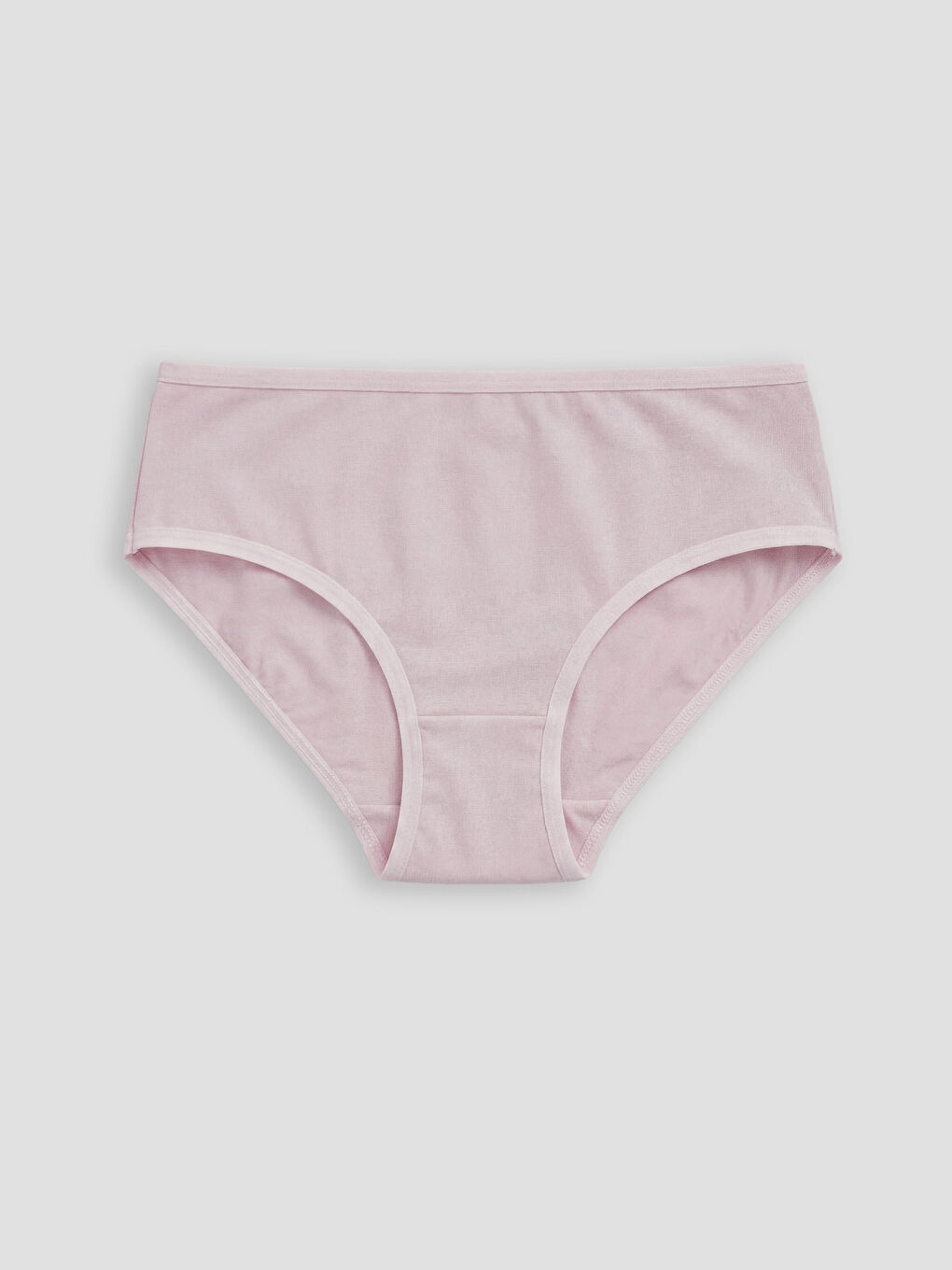 Pembe Düz Bikini Külot	