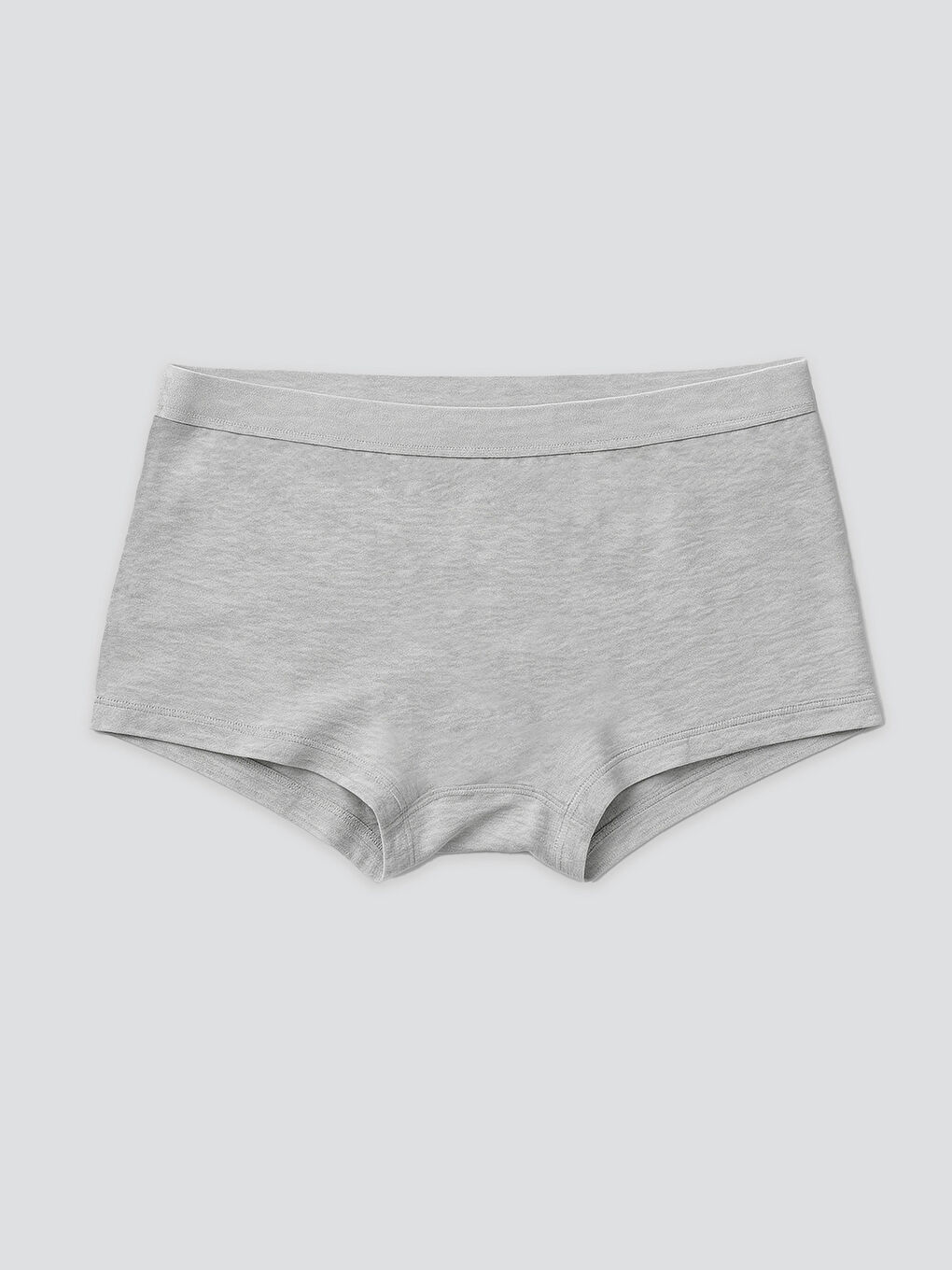 Gri Düz Boxer Külot