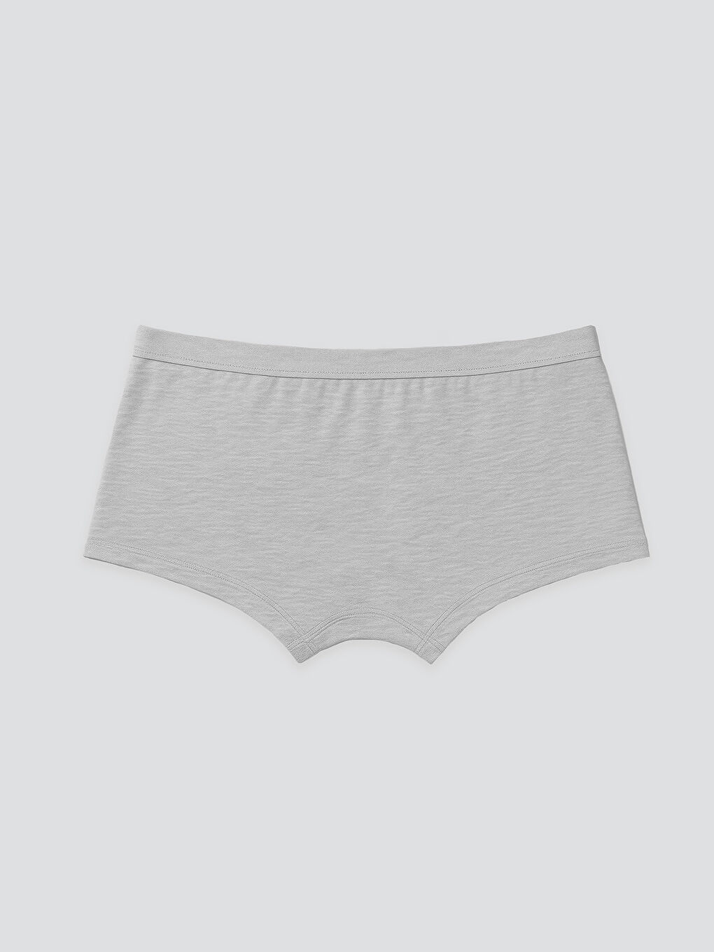 Gri Düz Boxer Külot-1