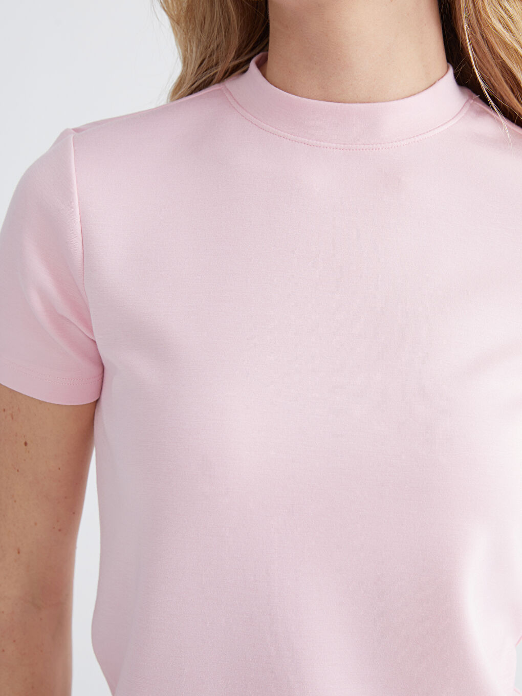 Ženska majica Soft Touch sa uspravnom kragnom-2