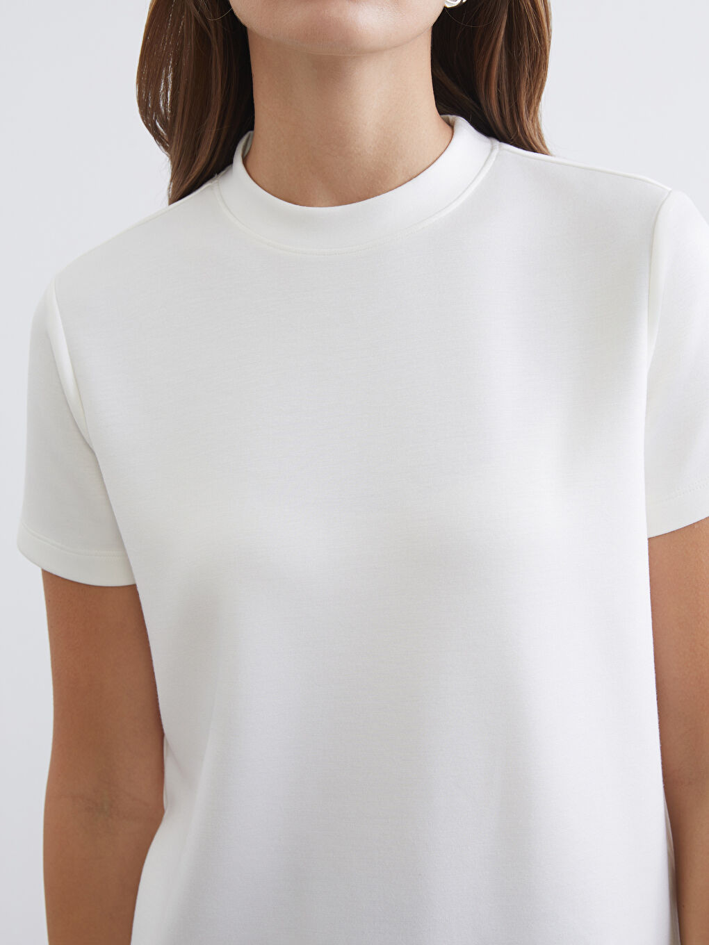 Әйелдер ақ Футболка-2