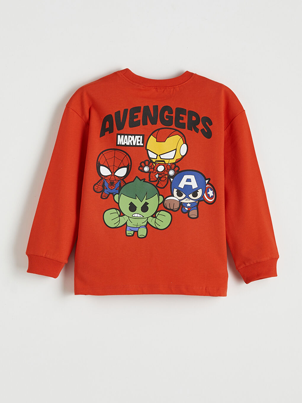 Kırmızı Spider-Man Baskılı Erkek Çocuk Tişört-1