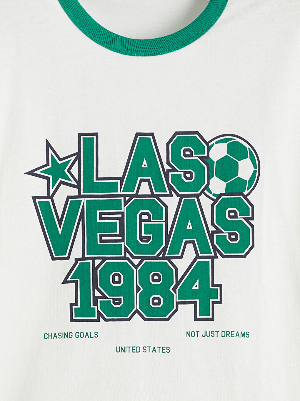 Ekru Baskılı Erkek Çocuk Tişört-1