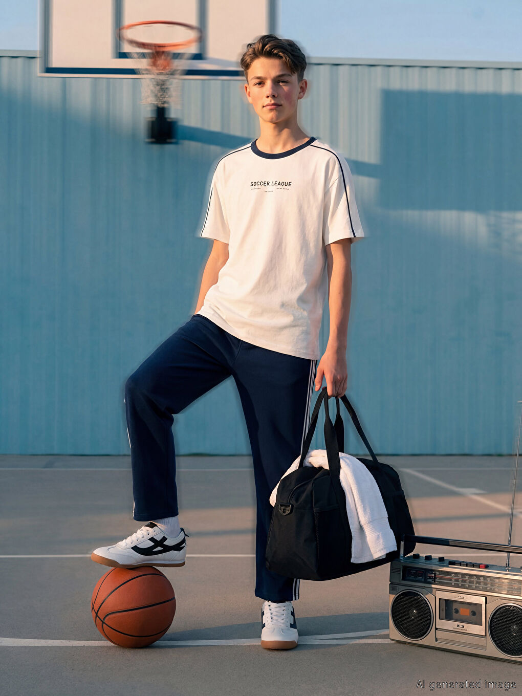 پانتۆڵی ئارەقەی خاڵدار بۆ کوڕان-1