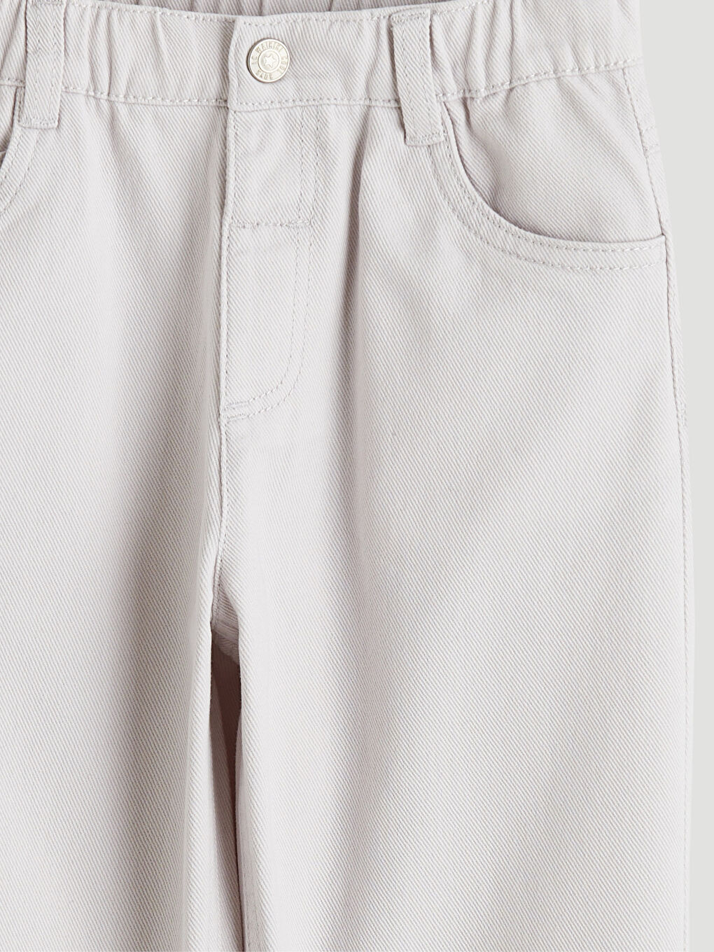 Gri Baggy Fit Erkek Çocuk Pantolon-2