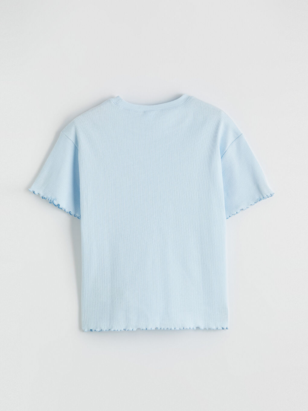 Mavi Baskılı Kız Çocuk Pijama Takımı-3