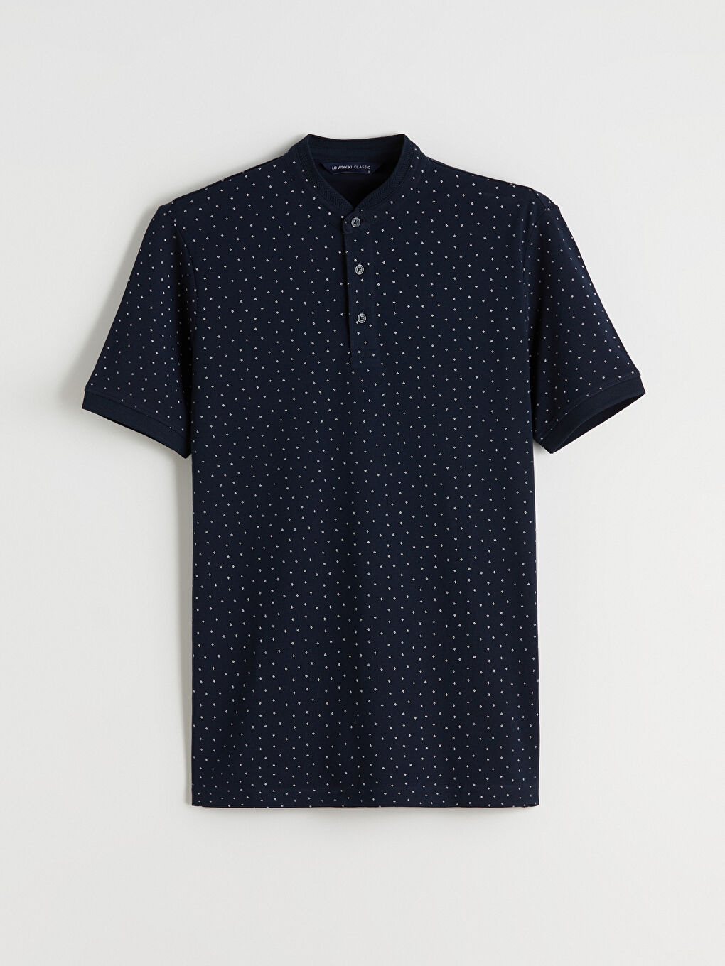 Мужчины Синий Футболка-4