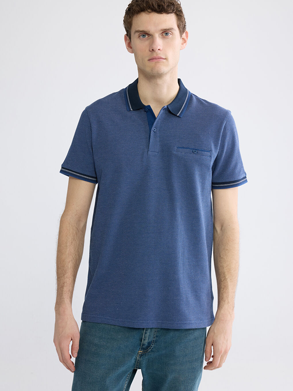 Man NAVY T-Shirt