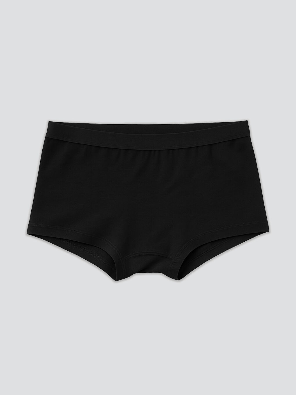 Siyah Düz Boxer Külot 2'li-2