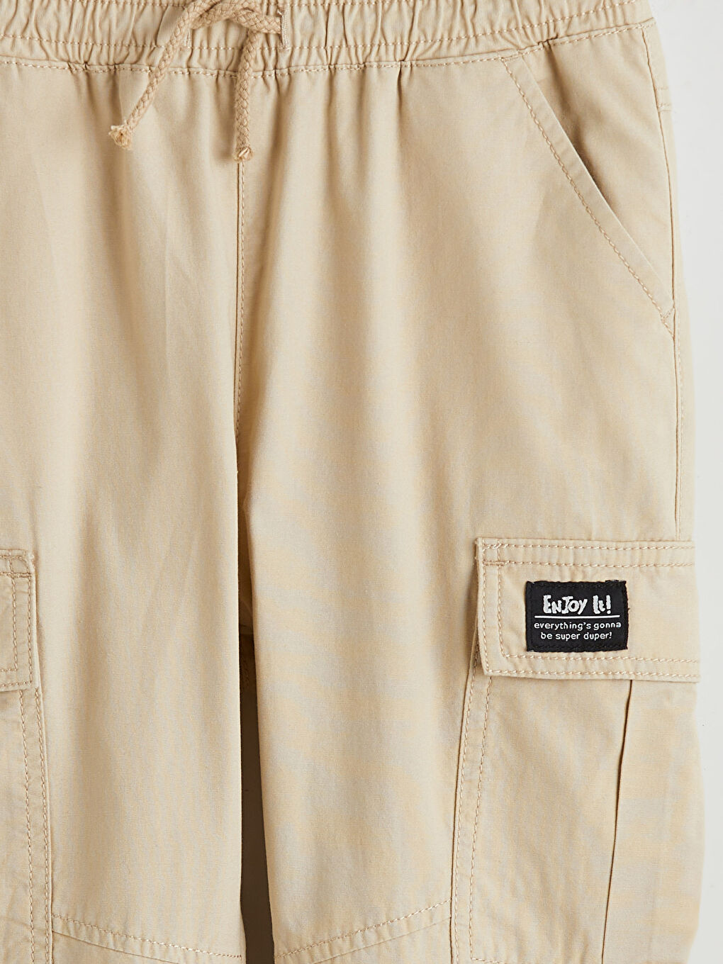 Boys' Jogger Pants with Elastic Waistband-2