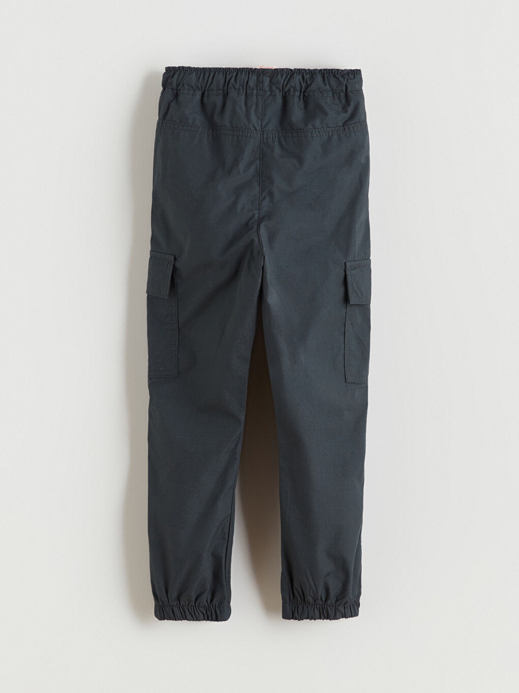 Antrasit Beli Lastikli Erkek Çocuk Jogger Pantolon-2