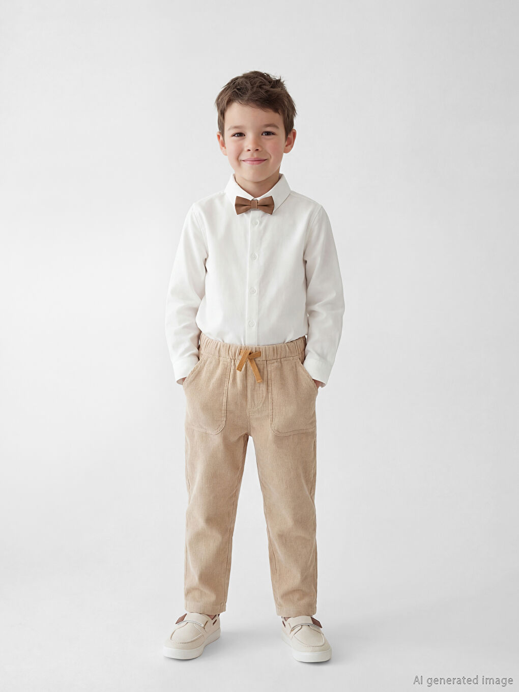 Αγόρι ΚΑΦΕ Παντελόνι-1