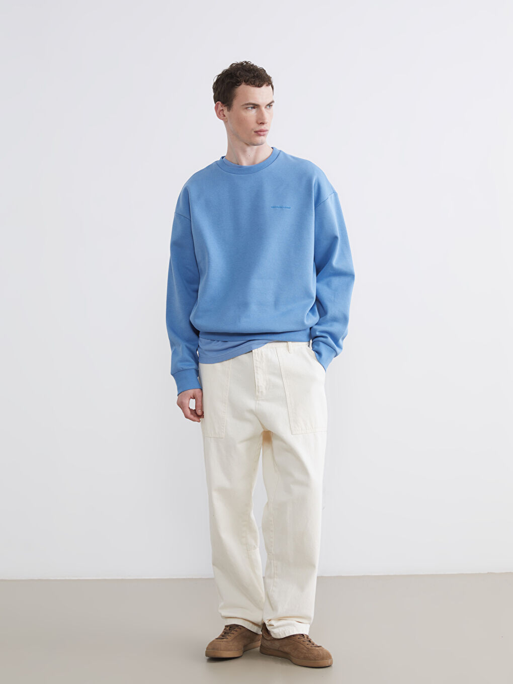 Man BLUE Sweatshirt-1