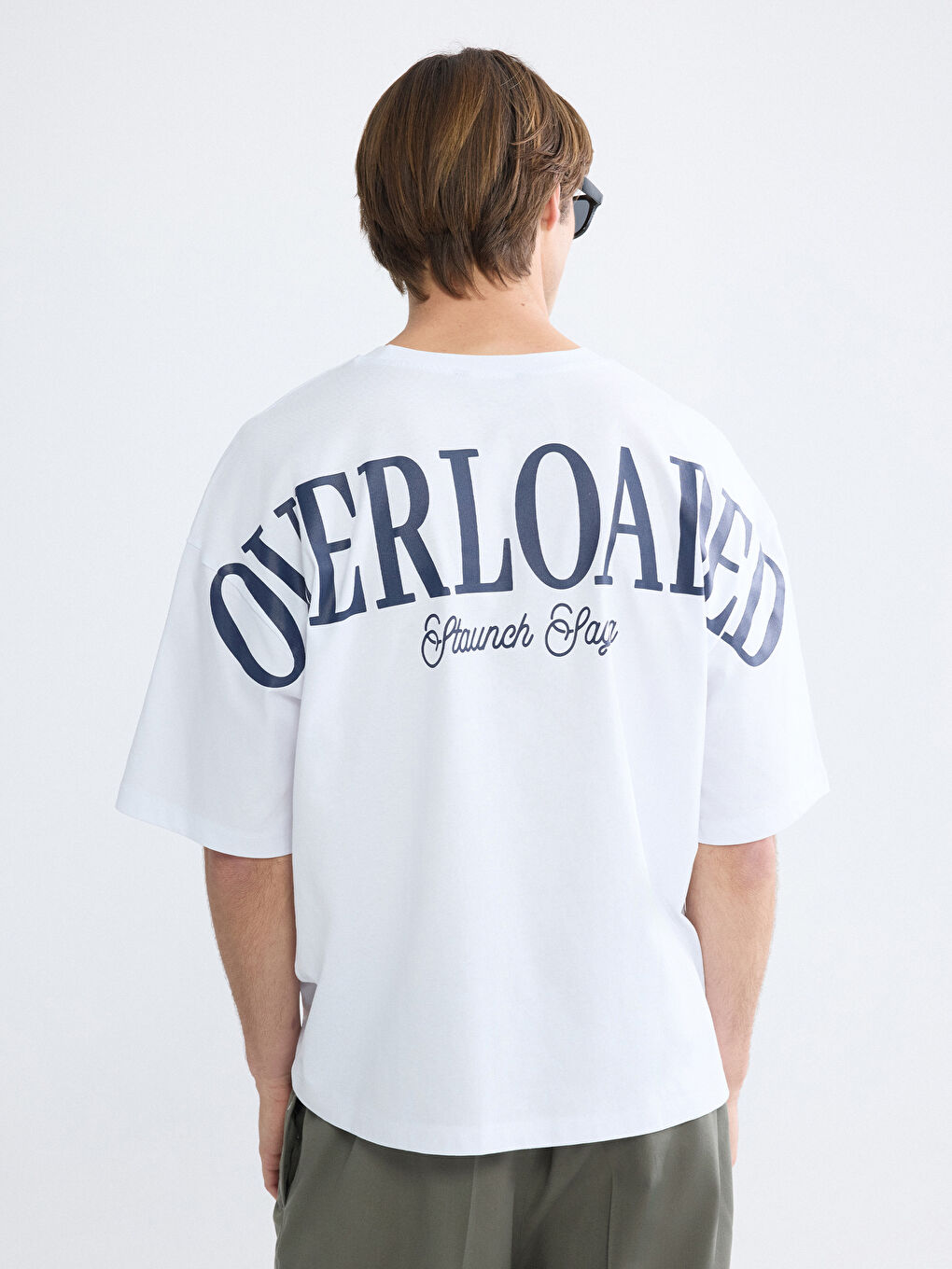 Crew Neck Printed Jersey Men's T-Shirt-3