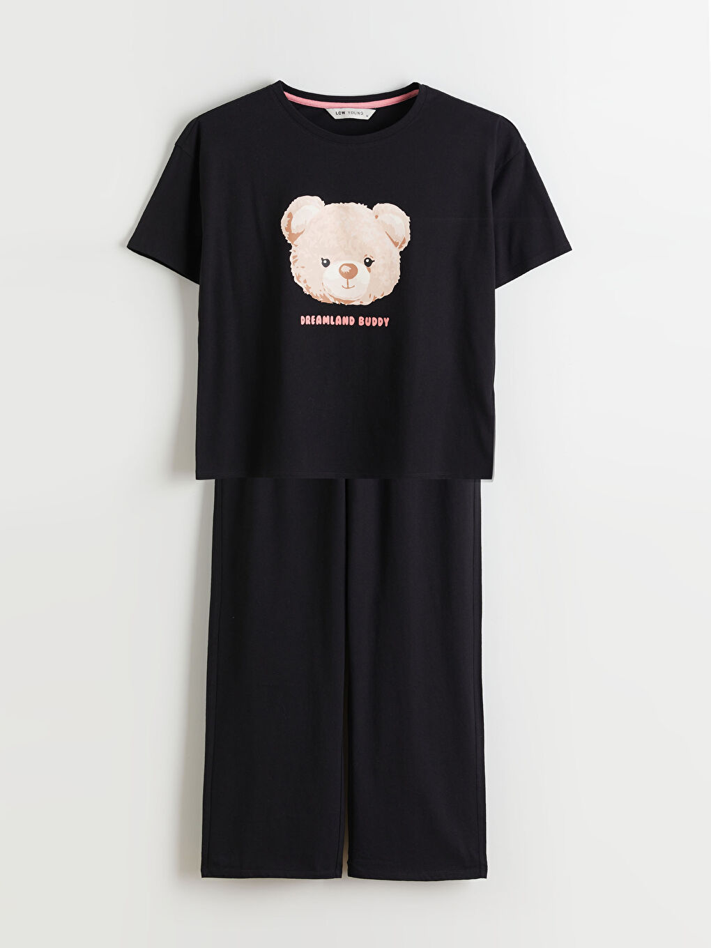 Woman BLACK Pyjama Set-4