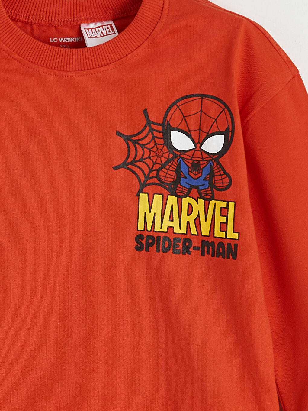 Kırmızı Spider-Man Baskılı Erkek Çocuk Eşofman Takım-6