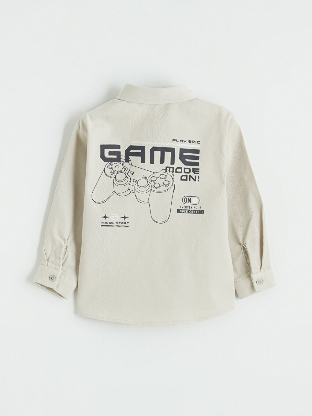 Dječak SIVA Košulja-3