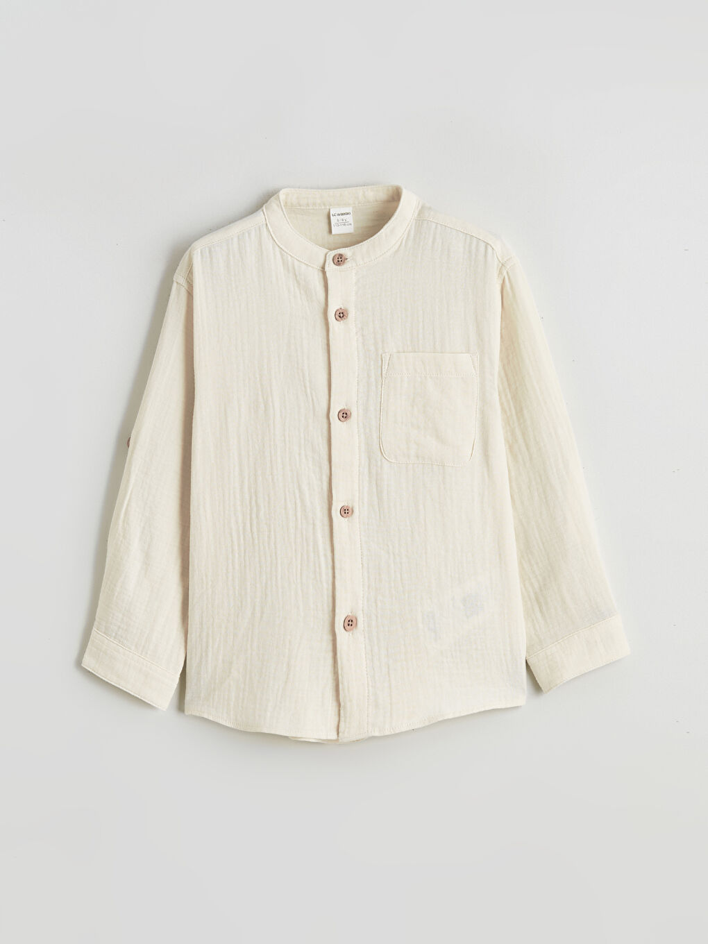 Мальчики Бежевый Рубашка