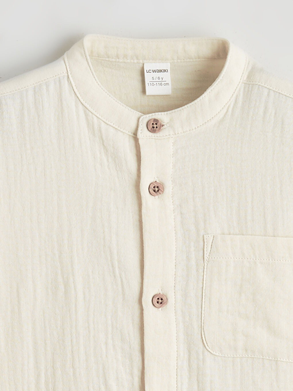 Мальчики Бежевый Рубашка-1