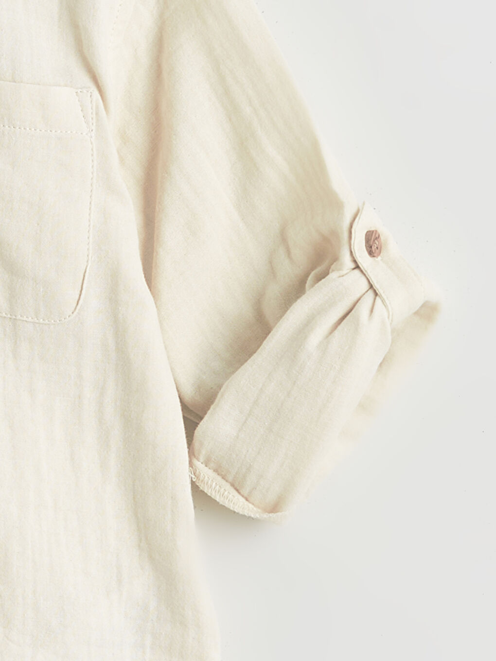 Мальчики Бежевый Рубашка-2