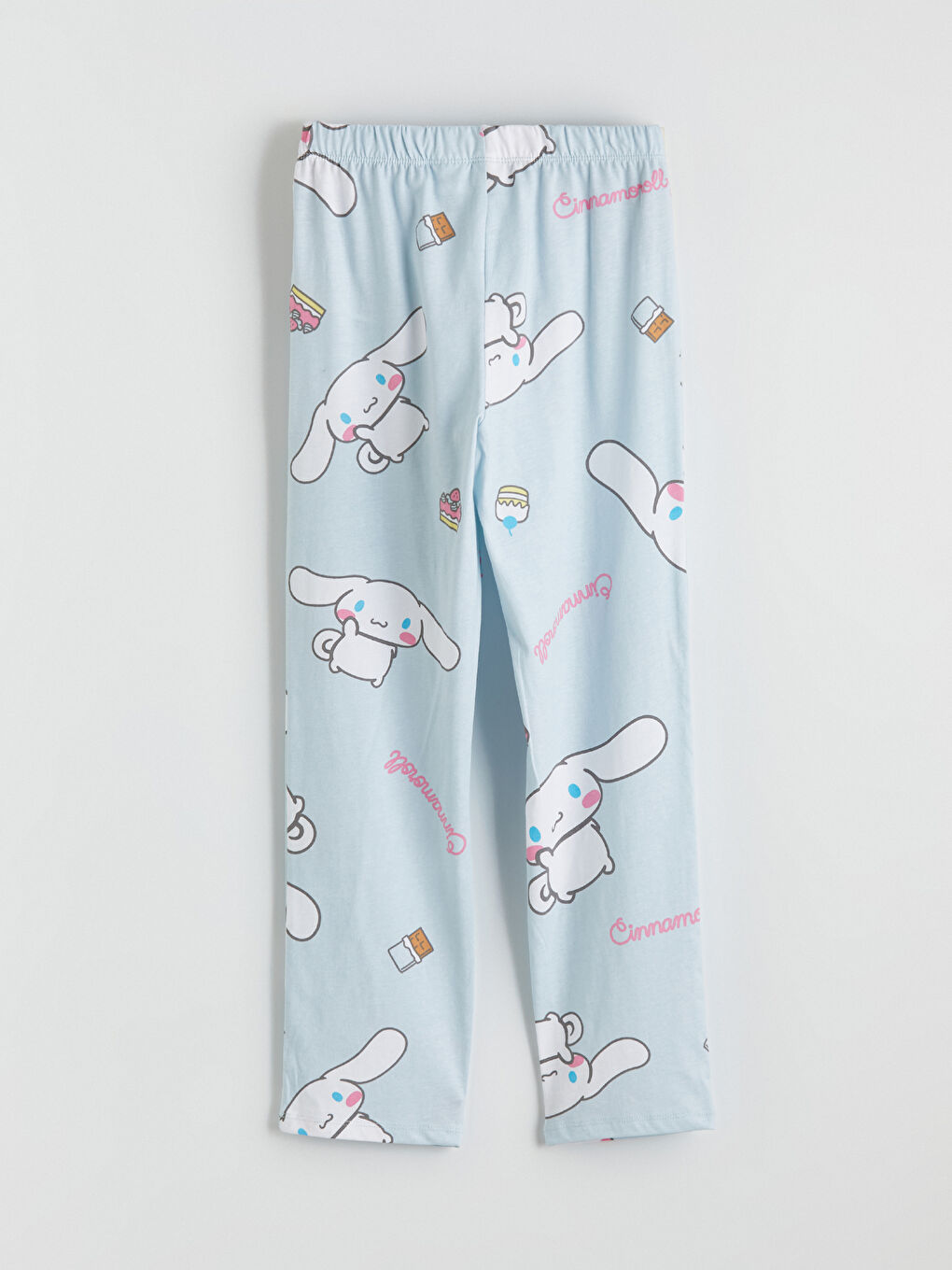 Cinnamoroll-Druck Pyjama-Set für Mädchen mit Rundhalsausschnitt.-7