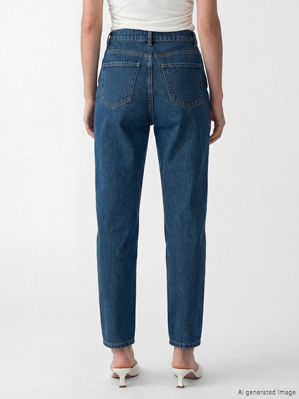 جینزی ژنانه‌ی فیتی دایکانە بە گول دووخی-1