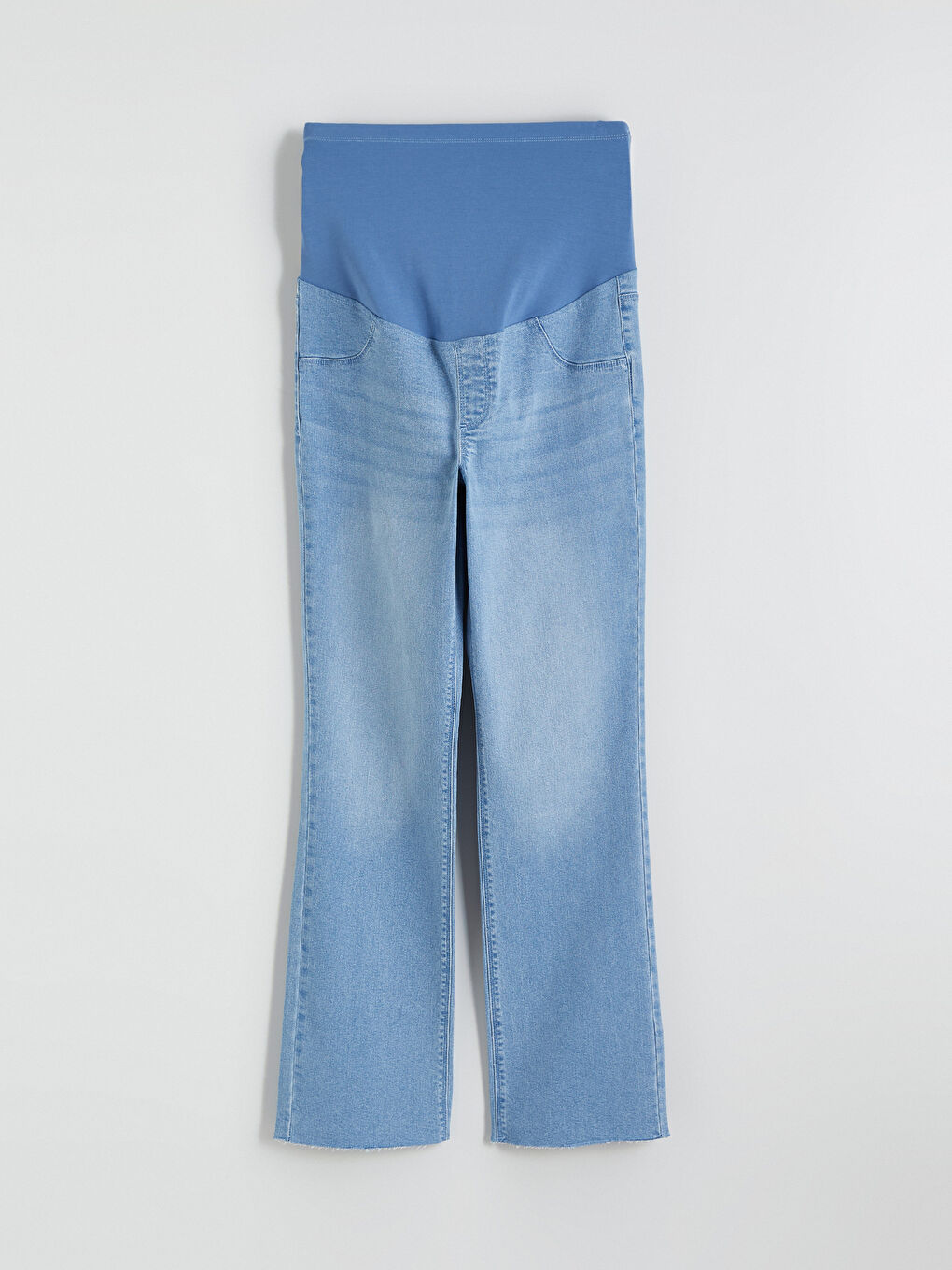 جینزی دووگیانی ڕاست بە پانێلی شکم-5