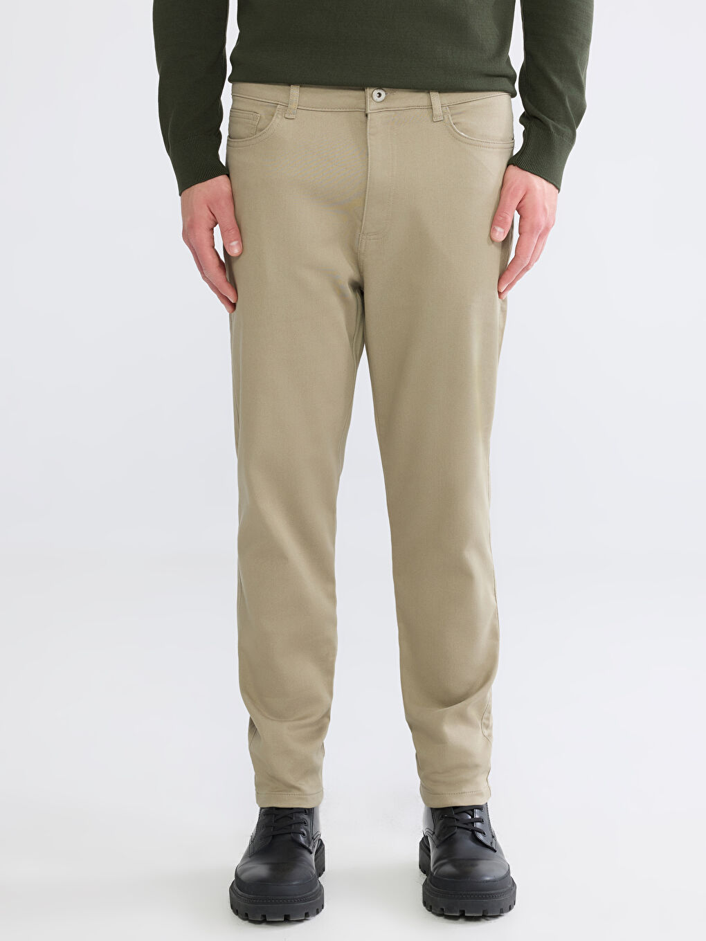 Regular Fit Men's Trousers-1