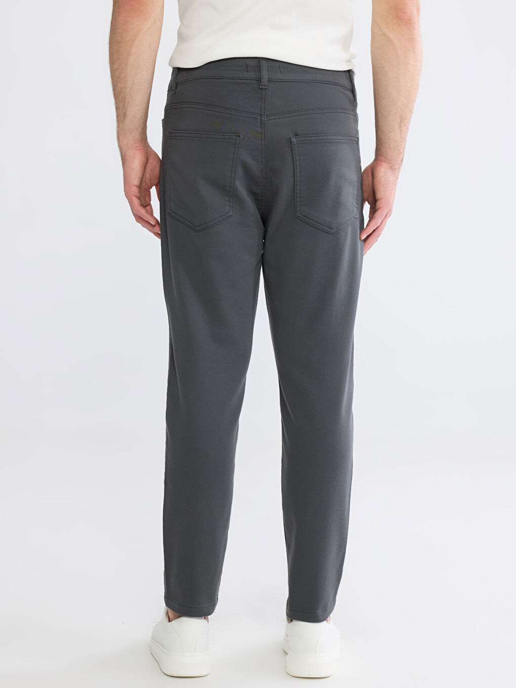 Antrasit Regular Fit Erkek Pantolon-3